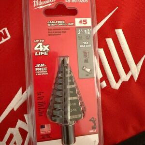 Milwaukee Step Drill Bit #5 48-89-9205